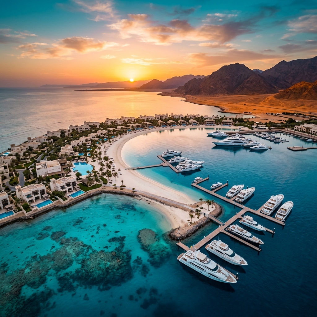 Luxury travel destination